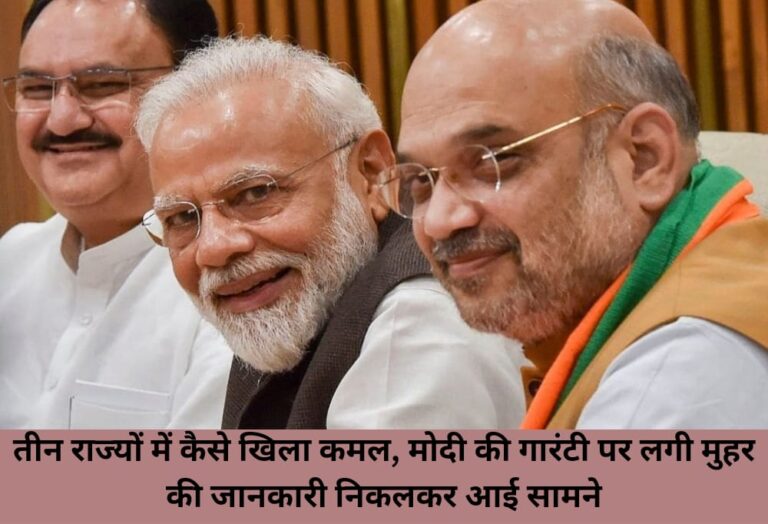 तीन राज्यों में कैसे खिला कमल ?
