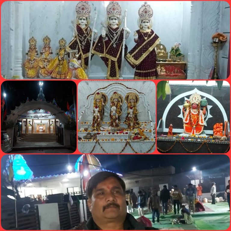 पुष्पेन्द्र सिंह मोकलपुर पर ईश्वर की असीम कृपा, 4 भव्य मंदिर निर्माण पूर्ण कराए, एक भंडारे में 36 हजार और आज 11 हजार श्रद्धालुओं ने दर्शन लाभ कर प्रसाद ग्रहण किया