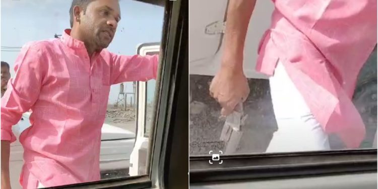 पूर्व भाजपा विधायक रतन सिंह के बेटे का देशी कट्टा दिखाकर अधिकारियों को धमकी देते वीडियो हुआ वायरल, पुलिस ने किया मामला दर्ज