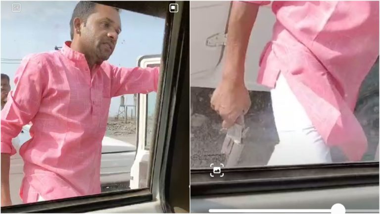 पूर्व भाजपा विधायक रतन सिंह के बेटे का देशी कट्टा दिखाकर अधिकारियों को धमकी देते वीडियो हुआ वायरल, पुलिस ने किया मामला दर्ज