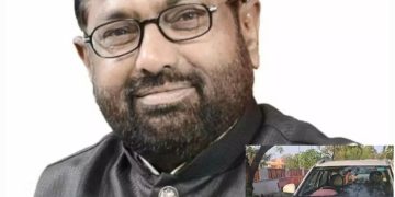 विवादों के बीच फिर घिरे जीवन पटेल: अटल पार्क में कार को मारी टक्कर, मामला दर्ज